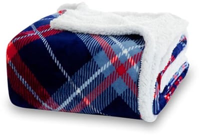 Zachte en Dikke Knuffeldeken van Fleece - Warm en Knus voor Binnen en Buiten