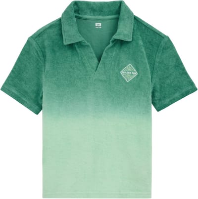 WE Fashion Jongens polo van badstof met embroidery
