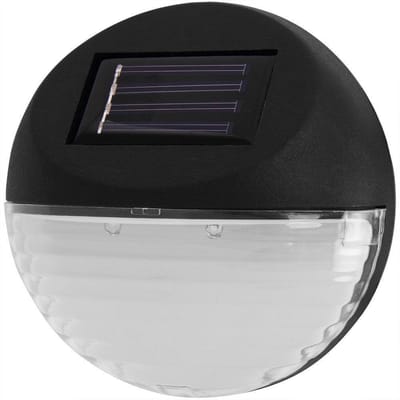 Monzana Tuinverlichting op Zonneenergie - Set van 6 11x4,5cm - Zwart