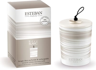 Esteban Classic Rêve Blanc Geurkaars decoratief 180gr