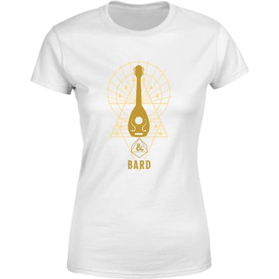 Dungeons & Dragons Bard Women's T-Shirt - Wit - XS