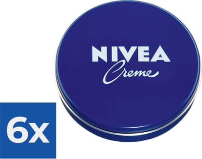 NIVEA Crème - 150 ml - Bodycrème - Voordeelverpakking 6 stuks