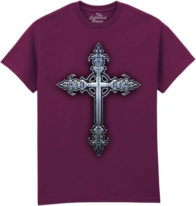 Gotisch Kruis Gothic Cross The Coloured House T-shirt M