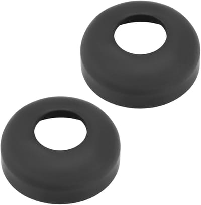 Dailygoods- Fiets Hub Cups - 2 Stuks - Staal - Achterwielnaaf - Buitendiameter 30 mm - Hoogte 10,8 mm - Zwart - Fietsnaven