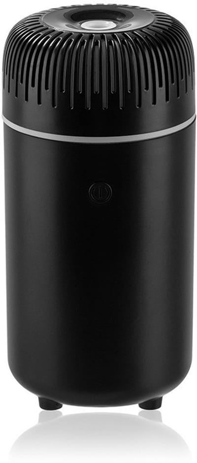 Auto Diffuser Luchtbevochtiger - Humidifier - 100ml Luchtbevochtiger - aromatherapie diffuser - Mini Draagbare Diffuser - Met LED - voor Auto Thuis Kantoor Slaapkamer - zwart