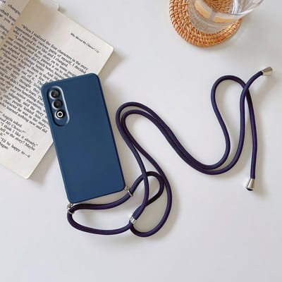 Pour Oneplus Nord 5 Collier Tour de Cou Cordon Étui de Téléphone pour One Plus Nord CE5 ACE5 Ultra Protection Caméra Silicone Souple Housse TPU For Nord 5