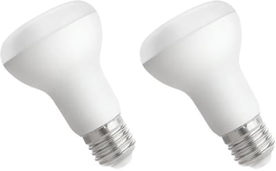 Spectrum LED Reflectorlamp E27 8W - 230V - 710 Lumen - 3000K Warm wit - Gezellig licht - Energiezuinig - 2 stuks