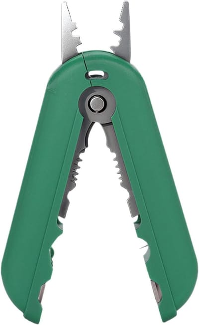 Afstriptang Kabel - Draadstripper Gereedschap - Elektrisch Werk - Beschermt Kernmateriaal - 8-16 AWG - Grijs