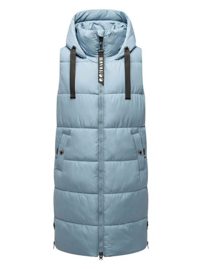 Navahoo dames lange bodywarmer Schnuffelchen – Warm & Stijlvol met Capuchon