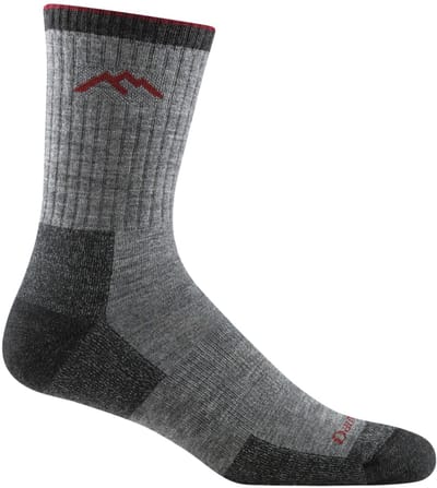 Darn Tough Hiker Micro Crew Midweight Wandelsokken Heren (Maat - XL, Kleur - Charcoal)
