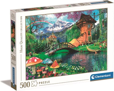 Clementoni - Puzzel - 500 Stukjes - Het Oude Schoenhuis - Puzzel Voor Volwassenen - High Quality Collection