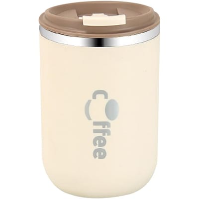 Tasses Thermos en Acier Inoxydable 500 ml avec Paille Thermique Étanche Double Paroi Vide Tasse à Café Isolée Bouteille d'Eau de Voyage 500ML