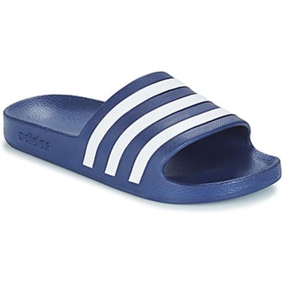 Adidas adilette Sneakers Heren - Blauw - Maat 46 2/3 - Rubber