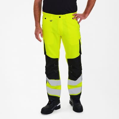 Engel Safety Light werkbroek 2545-319 - Hi-vis Yellow / Black - 42