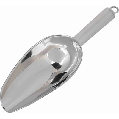1PC Roestvrij Staal Multifunctionele IJsschep Voedschep Koffiebonen Gedroogd Fruit Schep(24oz) gray
