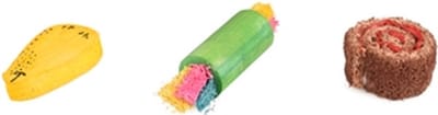 Flamingo Ernie - Speelgoed Knaagdier - Ks Ernie Hout + Luffa 3st - 1st - 127167 - 1st