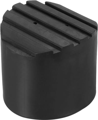 Ladder Antislip Voeten - Rubber Ladder Steunen - Ladder Stabiliteit - Diepe Grip Rand - 72 mm Interne Diameter - Zwart