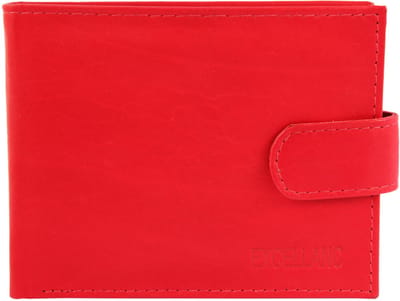 Excellanc heren portemonnee leer Rood