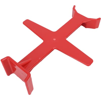 Motorvorkbeschermer Plastic Crossmotor Vorkbeschermer Ophanging Ondersteuning Beugel Universeel voor Off Road Reizen Rood rood