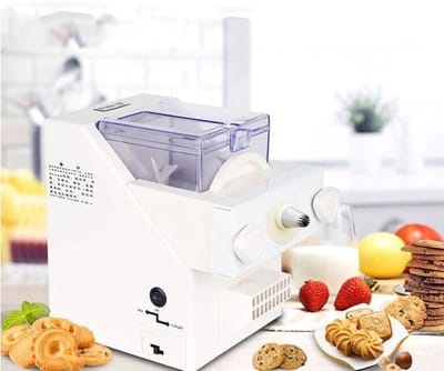 Koekjesmachine - Bakapparaat - Eenvoudig bakken - Veelzijdige vormen - 34.5 x 24 x 31 cm