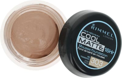 Rimmel Cool Matte Mousse 16HR Foundation - 303 True Nude