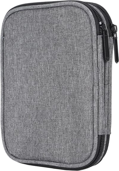 Draagbare Haaknaalden Opbergdoos met Rits, Ideaal voor Breigerei en Haakaccessoires, Perfect voor Reizen