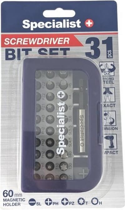 Specialist + Torsion 31 st, S2 staal, Impact