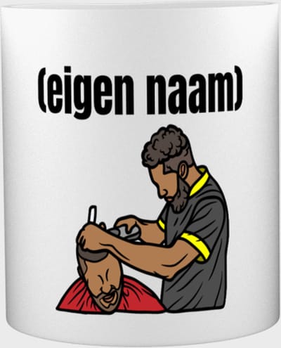 Akyol - kapper man met eigen naam Mok met opdruk - kapper - barbers - collega's - verjaardag - afscheidscadeau - geschenk - kado - 350 ML inhoud
