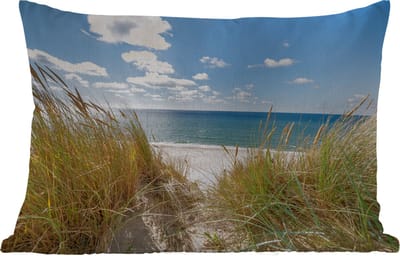 Buitenkussens - Tuin - Duin - Gras - Zee - Strand - 50x30 cm