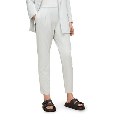 AllSaints Aleida Jersey Trouse Mint Green Maat: W28 | Pantalons Outlet | Dames | Ecru