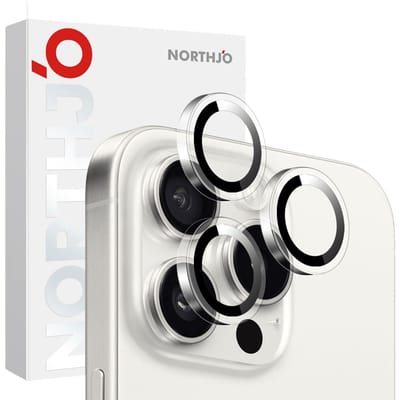 Northjo iPhone 16 Pro (Max) Camera Protector Transparant