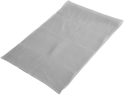 Allecto - Gaasstof - Stofdichte Doek - Bescherming voor Speakers - Grijs - Geluidsapparatuur - Perfect voor Audio Speakers - 1.7mx0.5m