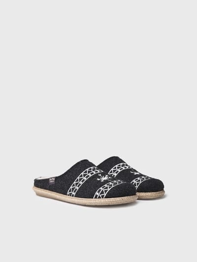 Viltslippers voor heren | TOBI-EF
