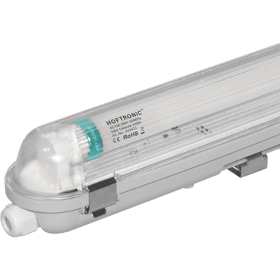 HOFTRONIC 25x LED TL armatuur 120cm - T8 (G13) - 18 Watt 2520 lumen (140lm/W) -3000K warm wit (830) - Koppelbaar - Flikkervrij - IP65 waterdicht