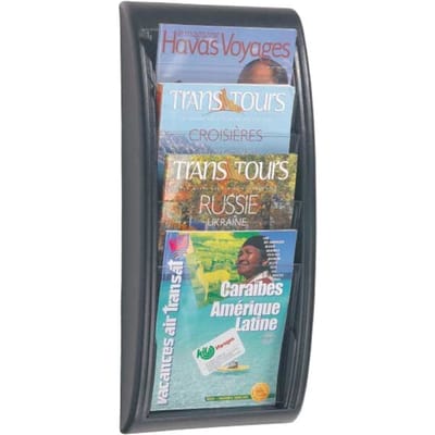 Paperflow wandfolderhouder zwart