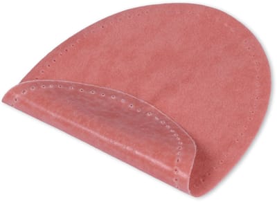 PRYM Patches suède imitatie op strijkbaar 9,5 x 14,5 cm roze 2st 929385 - Prym
