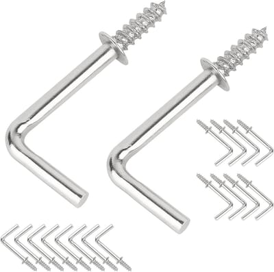 Dailygoody - 29mm L Haakschroeven - Pack van 20 - Voor Planten en Decoraties