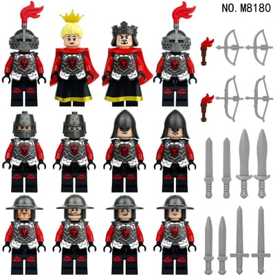 Hoge Kwaliteit Bouwen Hoge Kwaliteit Blokken, Hoge Kwaliteit Humanoid Hoge Kwaliteit Poppen, Hoge Kwaliteit Speelgoed, Compact formaat Hoge Kwaliteit Figuren gray