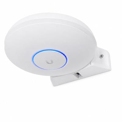 Wandbeugel Geschikt voor Ubiquiti UniFi U6 Pro / U6 Enterprise / U7 Pro / U7 Pro Max – WiFi Access Point Muurbeugel – Router Wandhouder – Strakke Kabelgeleiding – Wit