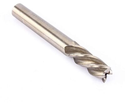 HSS frees 8 mm voor staal, cilindrische staart eindfrees set - ideaal voor CNC-dataverwerkingscentra - 1 stuk