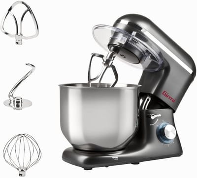 Kneedmachine 8L - meerdere accessoires, 1800W, ideaal voor deeg en meer