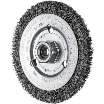 PFERD TOOLS Ronde borstel ongetordeerd RBU Ø 125 x 12 mm M14 staaldraad-Ø 0,30 voor haakse slijpers POS RBU 12512/M14 ST 0,30 43502301 1 stuk(s)