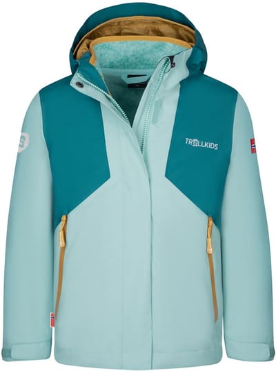Trollkids Preikestolen Jas Blauw 92 cm Meisjes