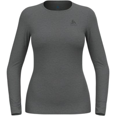 Odlo Active Warm Lange Mouw Thermoshirt Dames - Grijs - Maat S