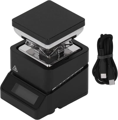 Mini Verwarmingsplaat - Voorverwarmer Station - Precisie Solderen - Constante Temperatuur - 30 x 30 mm - Zwart