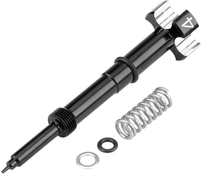Store_9 - Mixing Screws - Aluminium - Lichtgewicht en duurzaam - Zwart - Voor Keihin carburateur - Geschikt voor motorfietsen