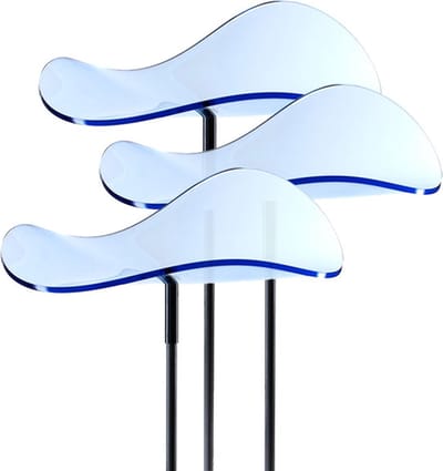 Cazador Del Sol Zonnevangers Lucy - tuin decoratie voor buiten - Ø150mm x 120cm Blauw Set3