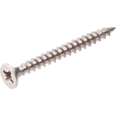 Intergard Spaanplaatschroeven RVS A-kwaliteit pozidrive 3.0x12mm