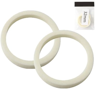 Dailygoods- Fiets Spons Ring - 2 Stuks - Olie Verzegelde Foam - 32mm Binnen-/40mm Buitendiameter - Duurzaam - Eenvoudig te Installeren - Vorkring