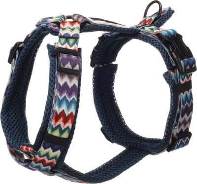 Hond Harnas Y-vorm Nusa Penida Blauw S 34-62cm 44-60cm 20mm